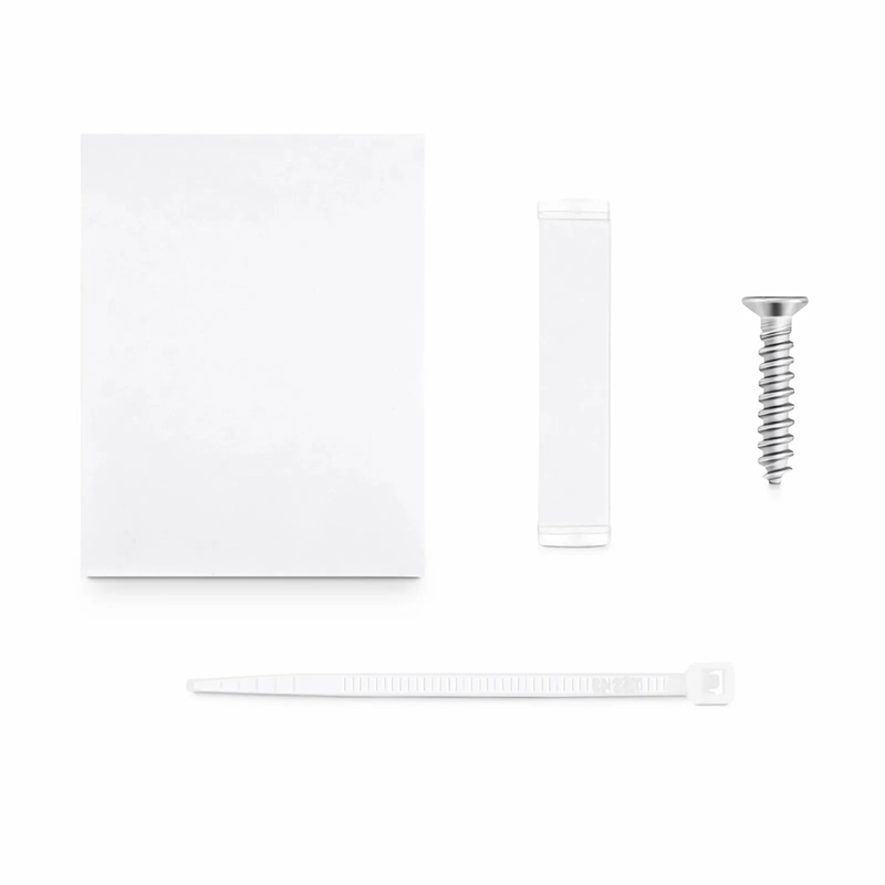 Cat6 RJ45 Unshielded Surface Mount Box, 1 Port, White