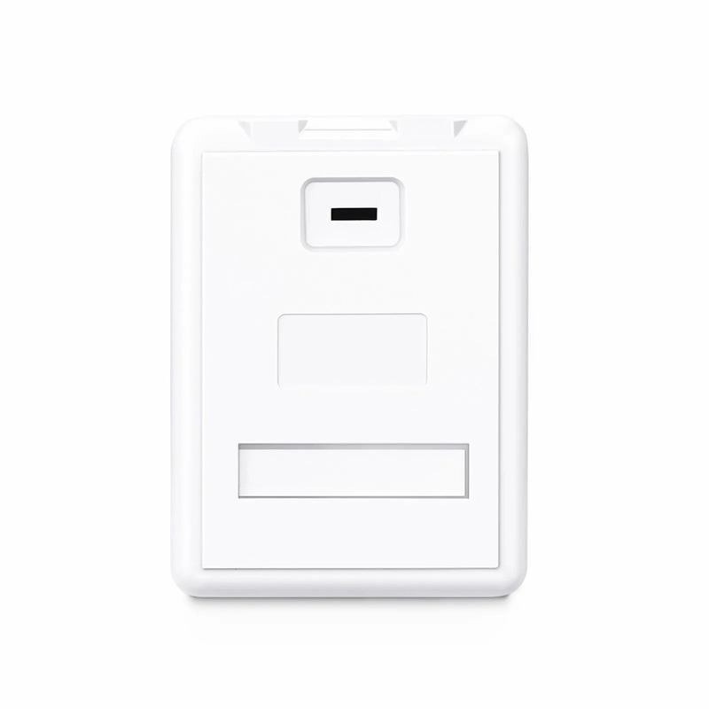 Surface Mount Box, 1 Port, Unloaded, White