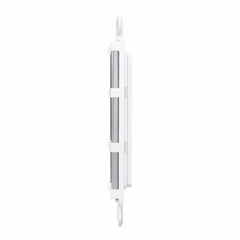 Faceplate Frame Keystone Insert, Brush, White, 4.09'' x 1.79''