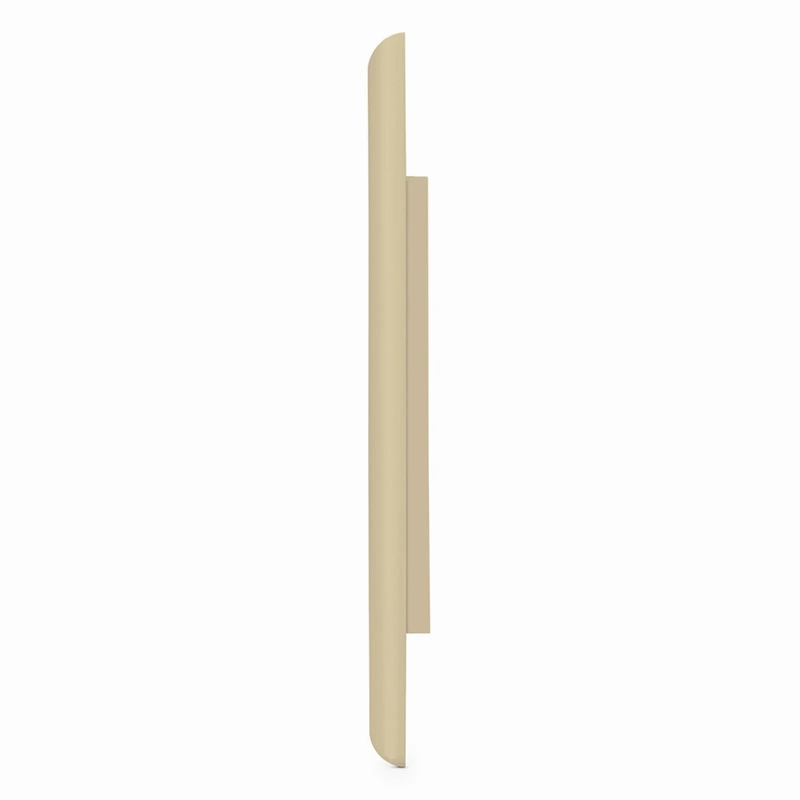 SyncEase Single Gang Six Port Keystone Faceplate, Label Pockets, Ivory
