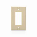 Single Gang FFSystemâ„¢ Screwless Faceplate Frame, White, 4.87"x2.95"