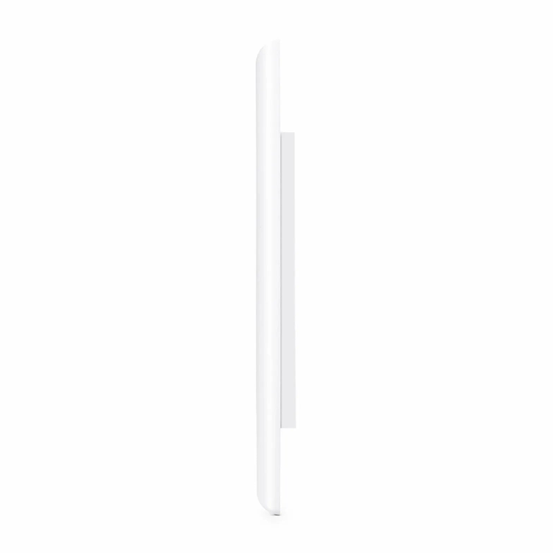 Single Gang Keystone Faceplate, Label Pockets, 3 Ports, White, 4.49'' x 2.76''