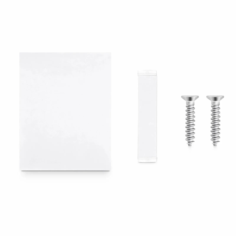 Cat6a RJ45 Shielded Surface Mount Box, 2 Ports, White
