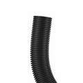 10m (33ft) Black Flame Retardant Polypropylene Convoluted Tubing, 36mm Inside Diameter