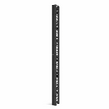 Vertical Single Sided Cable Manager, 42RU, Bend Radius Finger, 3.5 in. Wide