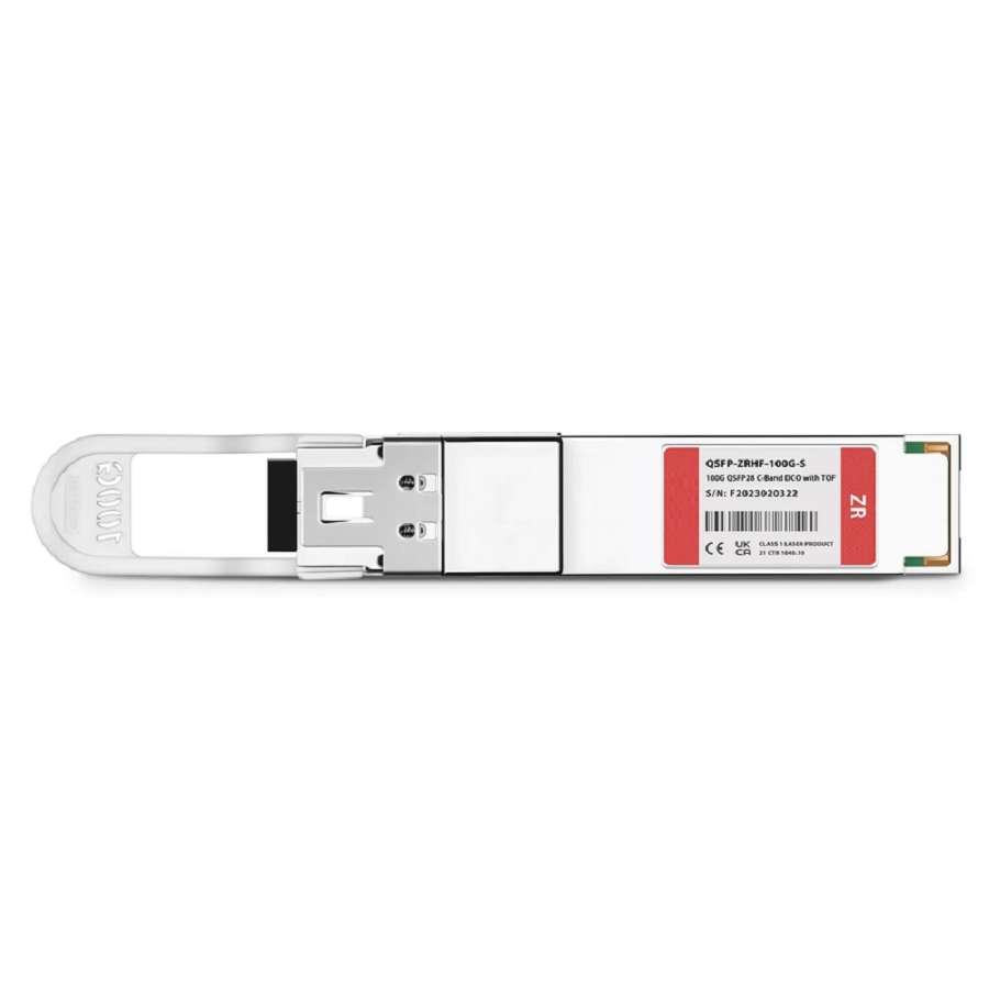 Cisco Compatible QSFP28 High-Power with TOF DCO 100G DWDM C-band Tunable Coherent â‰¤120km DOM Duplex LC/UPC SMF Optical Transceiver Module for Transmission