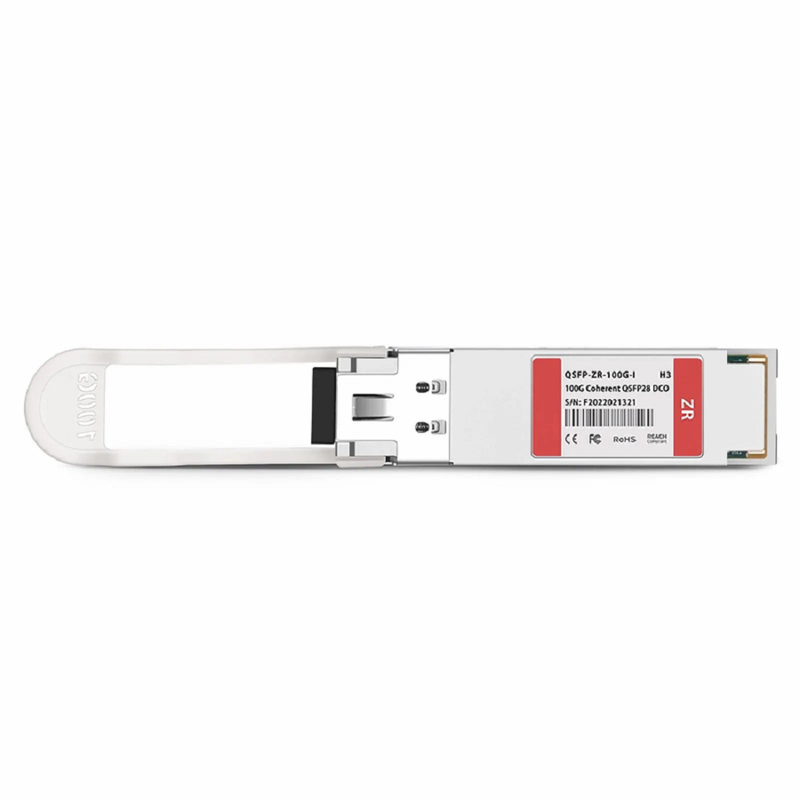 Cisco DP01QS28-E20 Compatible QSFP28 DCO 100G DWDM C-band Tunable Coherent 80km DOM Duplex LC/UPC SMF Optical Transceiver Module for Transmission