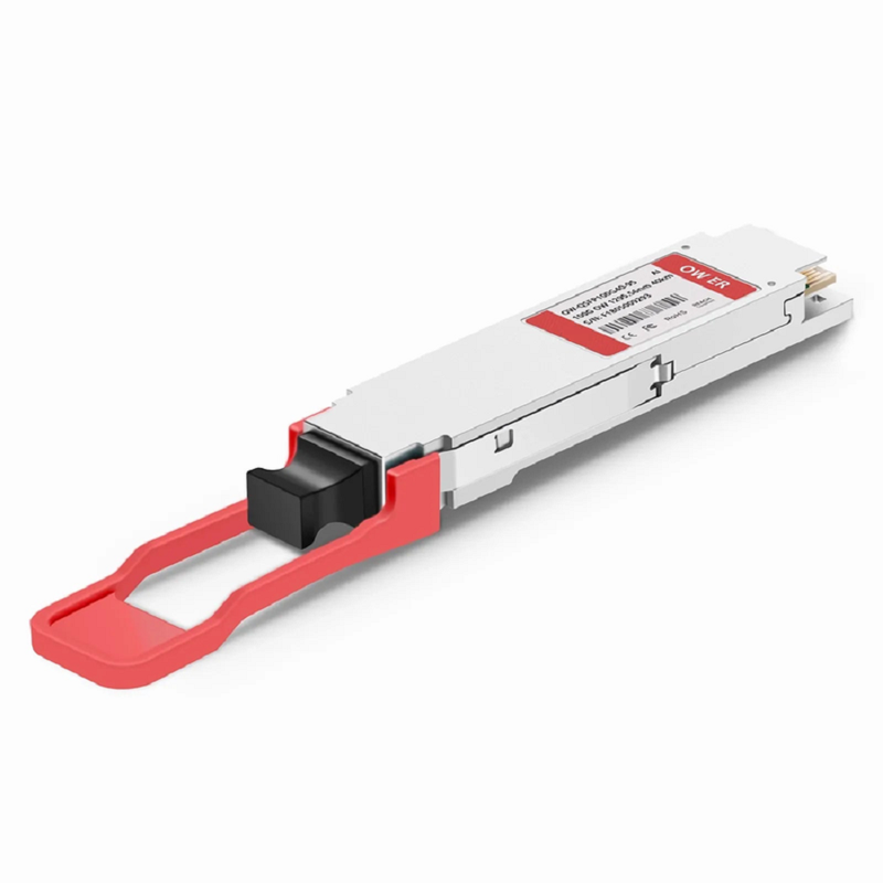 Cisco Compatible QSFP28 100G OWDM 1300.05nm 40km DOM Duplex LC/UPC SMF Optical Transceiver Module for Transmission