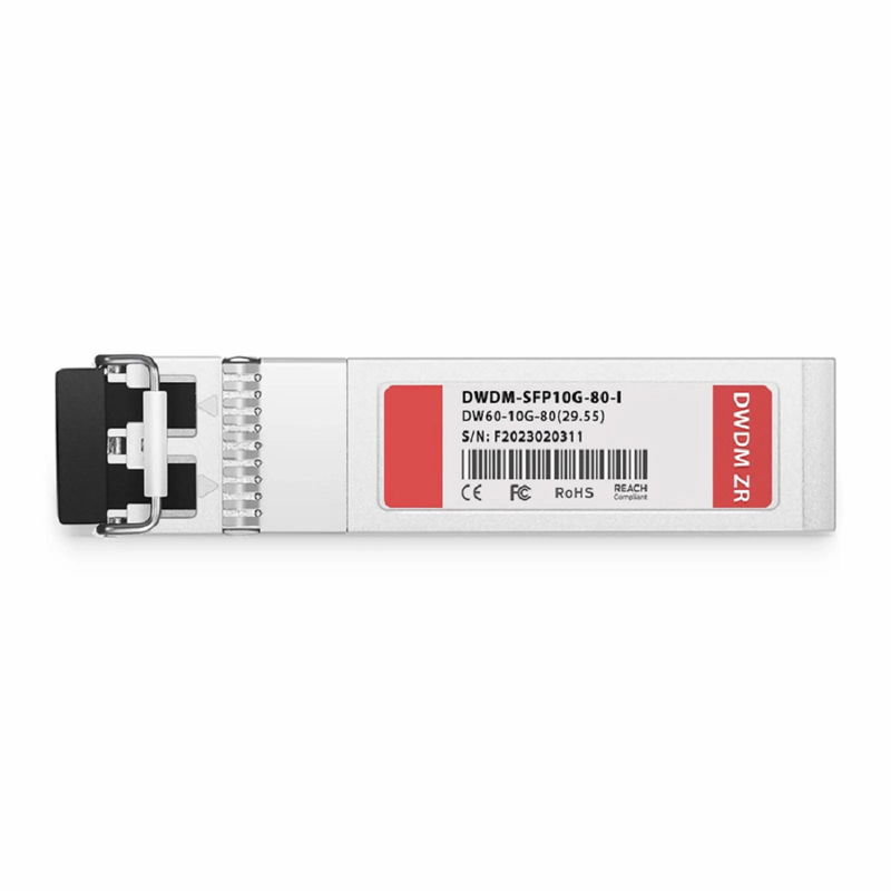 Extreme Networks C21 DWDM-SFP10G-60.61 Compatible SFP+ 10G DWDM 1560.61nm 100GHz 80km DOM Duplex LC/UPC SMF Optical Transceiver Module for Transmission