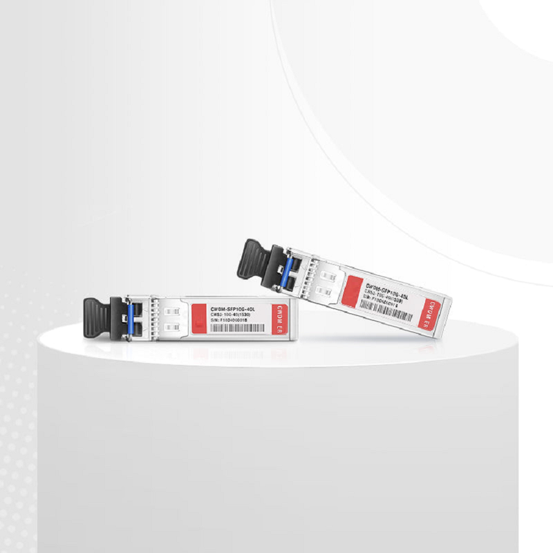 Cisco CWDM-SFP10G-1530-I Compatible SFP+ 10G CWDM 1530nm 40km DOM Duplex LC/UPC SMF Optical Transceiver Module for Transmission (Industrial)