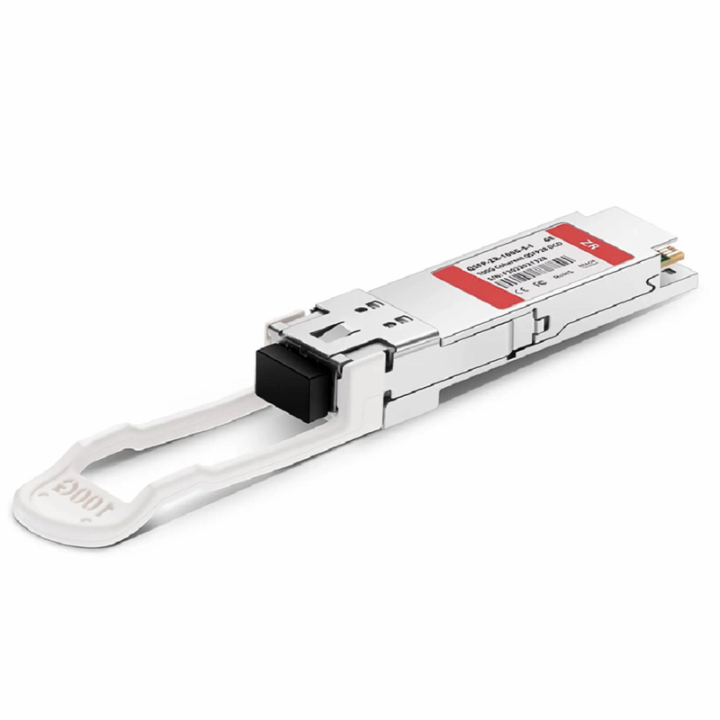 Generic Compatible QSFP28 DCO 100G DWDM C-band Tunable Coherent 80km DOM Duplex LC/UPC SMF Optical Transceiver Module for Transmission
