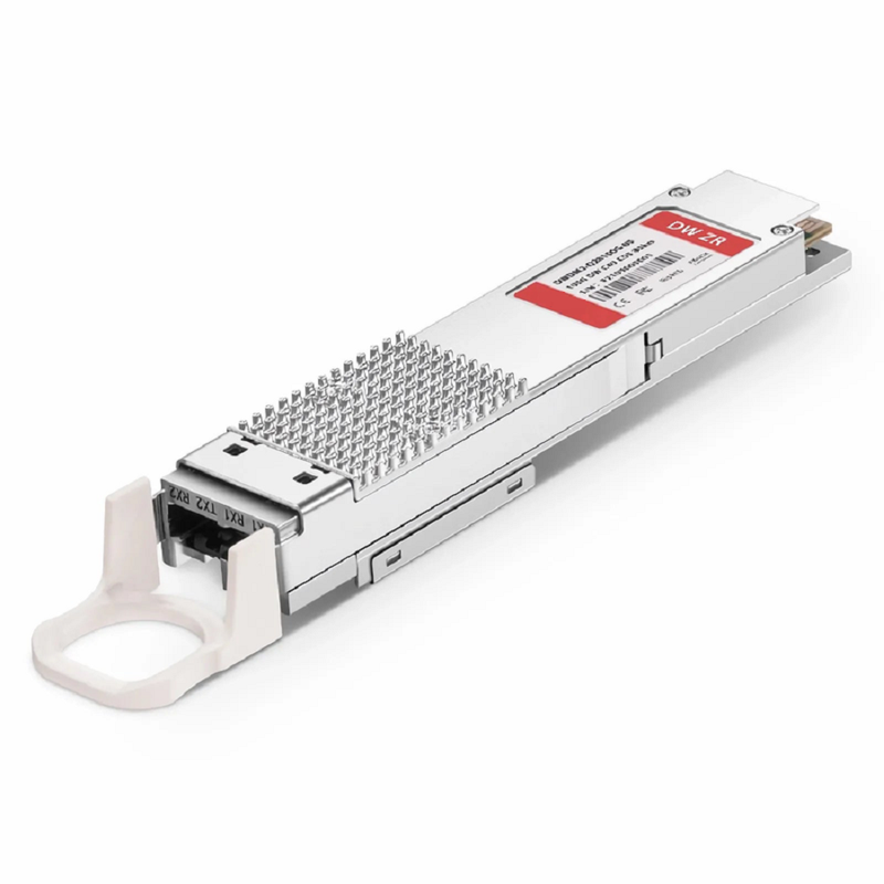 Arista Networks C21 C22 Compatible QSFP28 100G DWDM PAM4 80km (Require EDFA and TDCM) DOM Duplex CS/UPC SMF Optical Transceiver Module for Transmission