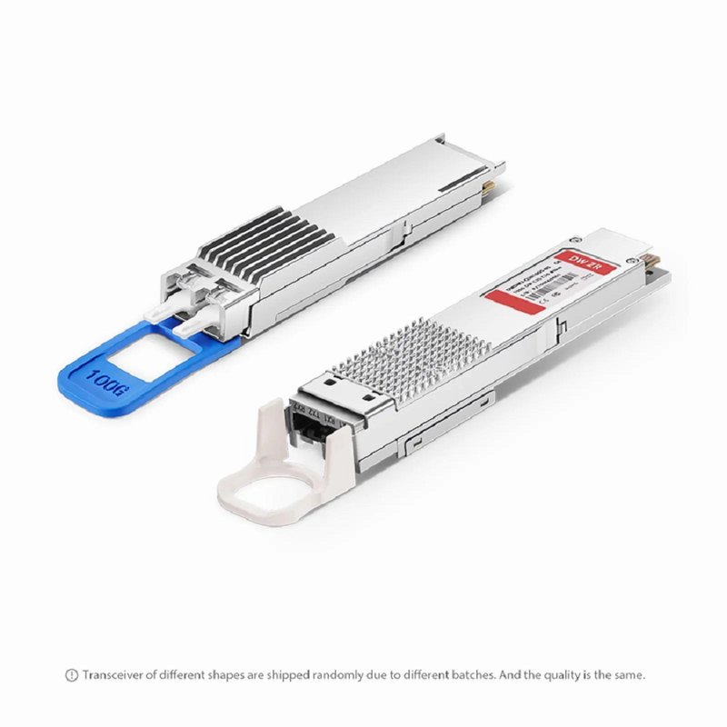Cisco C39 C40 Compatible QSFP28 100G DWDM PAM4 80km (Require EDFA and TDCM) DOM Duplex CS/UPC SMF Optical Transceiver Module for Transmission