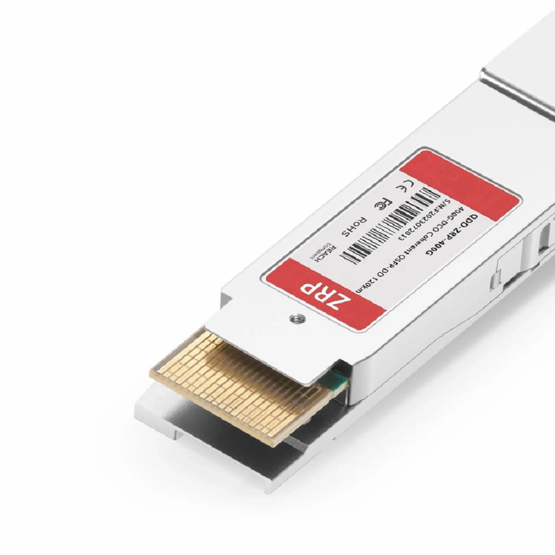 Cisco DP04QSDD-HE0 Compatible QSFP-DD High-Power (Bright) DCO 400G DWDM Tunable Coherent ï¼ž120km DOM Duplex LC/UPC SMF Optical Transceiver Module for Transmission