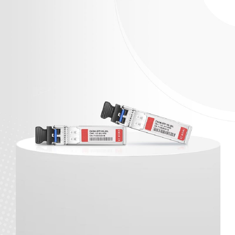 Ciena CWDM-SFP10G-1450 Compatible SFP+ 10G CWDM 1450nm 40km DOM Duplex LC/UPC SMF Optical Transceiver Module for Transmission