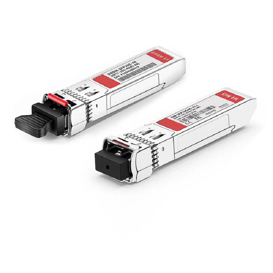 Cisco C61 DWDM-SFP10G-28.77-I Compatible SFP+ 10G DWDM 1528.77nm 100GHz 40km DOM Duplex LC/UPC SMF Optical Transceiver Module for Transmission (Industrial)