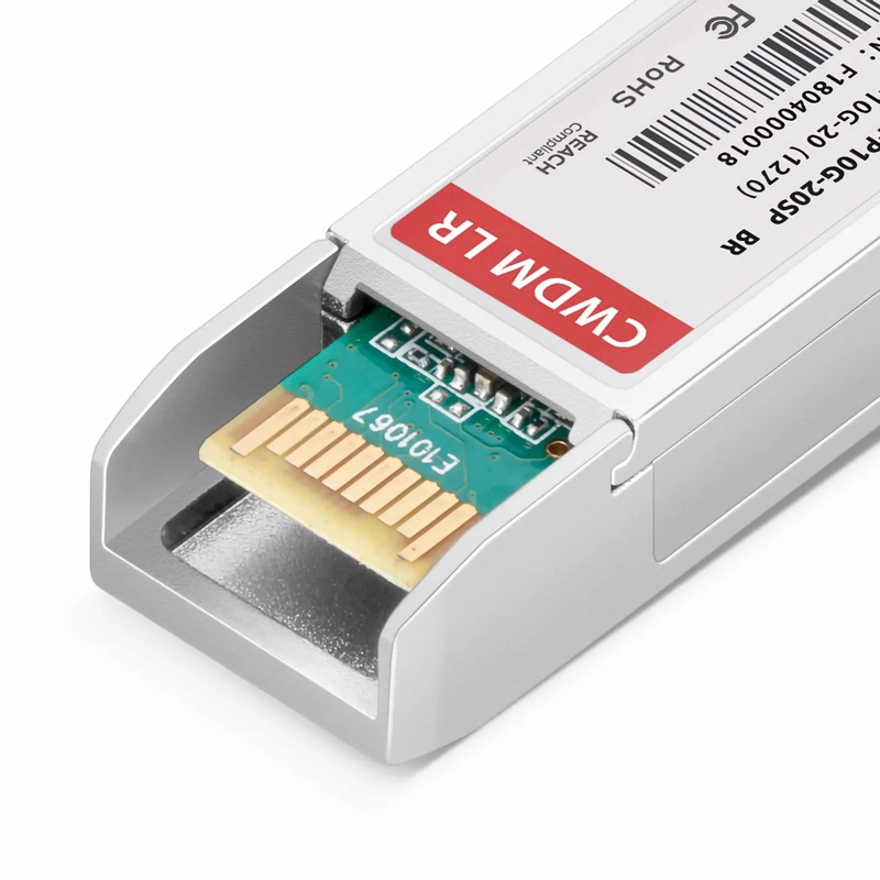 Brocade XBR-SFP10G1270-20 Compatible SFP+ 10G CWDM 1270nm 20km DOM Duplex LC/UPC SMF Optical Transceiver Module for Transmission