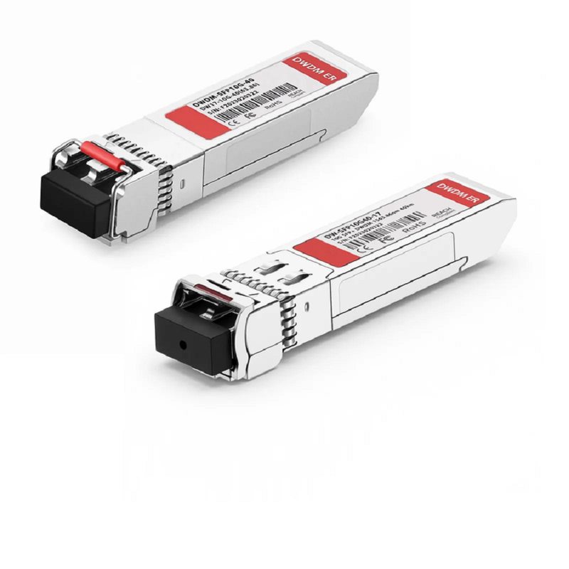 Cisco C61 DWDM-SFP10G-28.77 Compatible SFP+ 10G DWDM 1528.77nm 100GHz 40km DOM Duplex LC/UPC SMF Optical Transceiver Module for Transmission