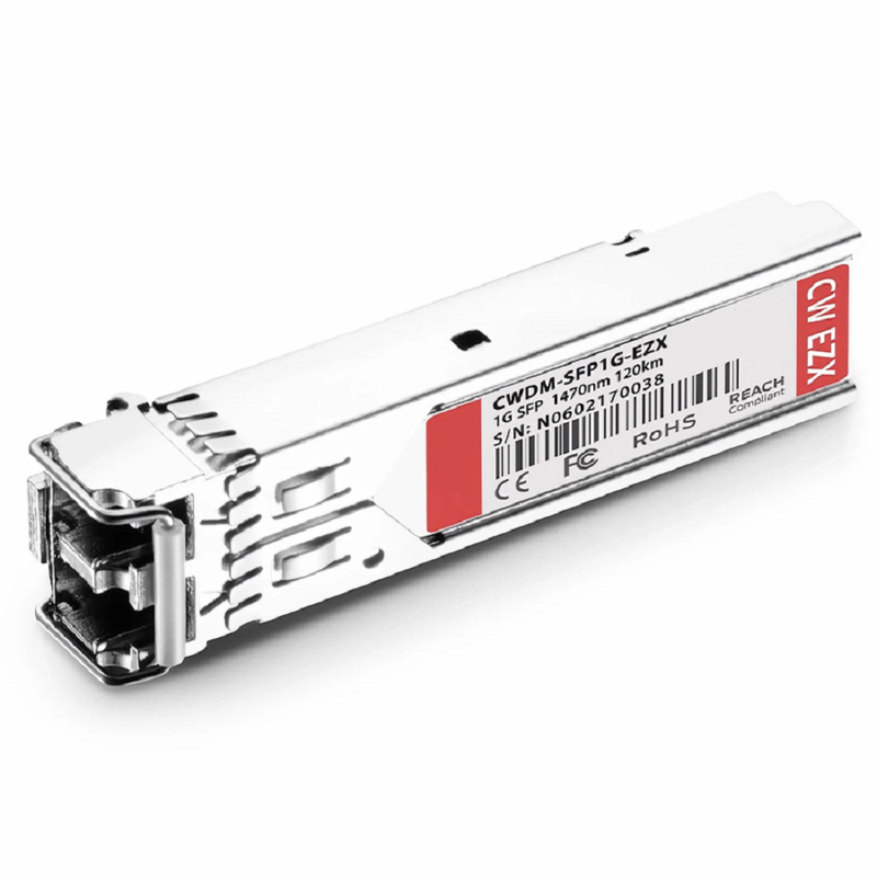 Cisco CWDM-SFP-1310-100 Compatible SFP 1000BASE-CWDM 1310nm 100km DOM Duplex LC/UPC SMF Optical Transceiver Module for Transmission