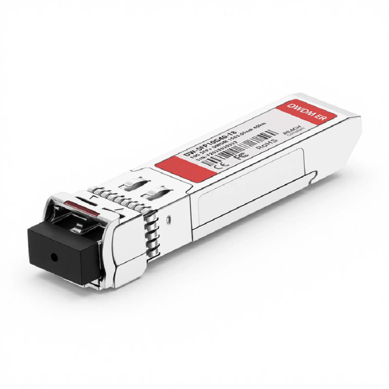 Brocade C17 10G-SFPP-ZRD-1563.86 Compatible SFP+ 10G DWDM 1563.86nm 100GHz 40km DOM Duplex LC/UPC SMF Optical Transceiver Module for Transmission