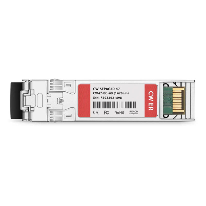 Brocade Compatible SFP+ 8G Fibre Channel CWDM 1470nm 40km DOM Duplex LC/UPC SMF Optical Transceiver Module