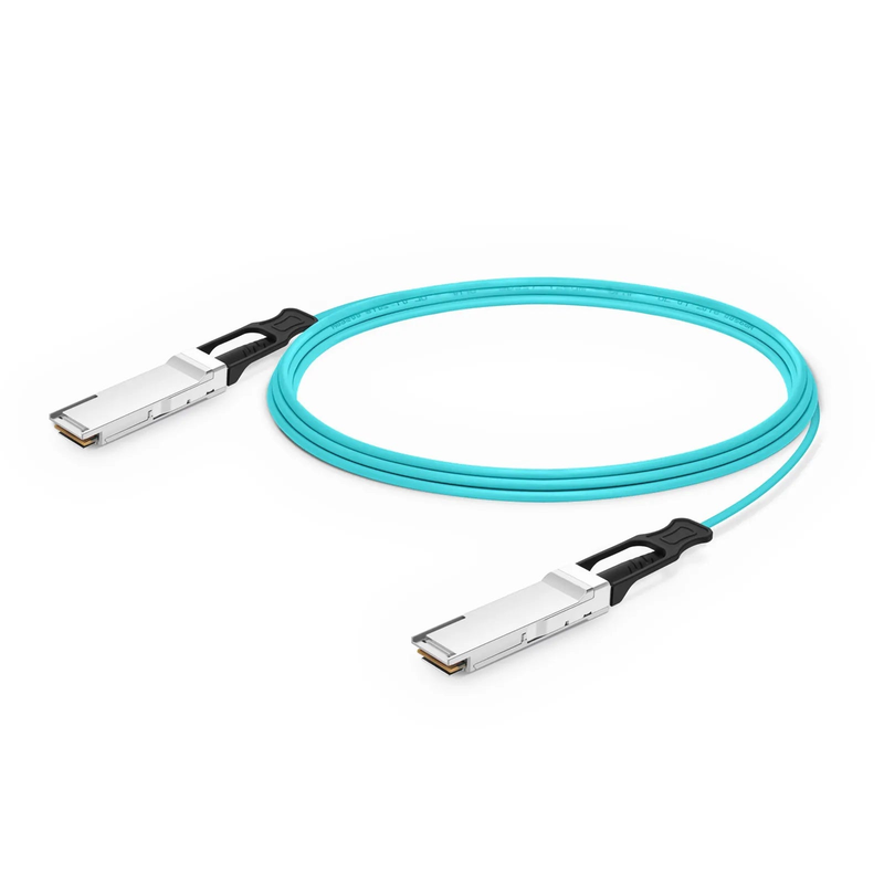 15m (49ft) NVIDIA/Mellanox MFS1S00-H015V Compatible 200G QSFP56 4 x 50G PAM4 InfiniBand HDR Active Optical Cable for Quantum Switches and ConnectX-6 HCA