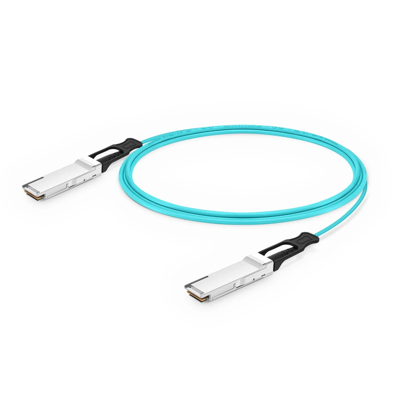 10m (33ft) NVIDIA/Mellanox MFS1S00-H010V Compatible 200G QSFP56 4 x 50G PAM4 InfiniBand HDR Active Optical Cable for Quantum Switches and ConnectX-6 HCA