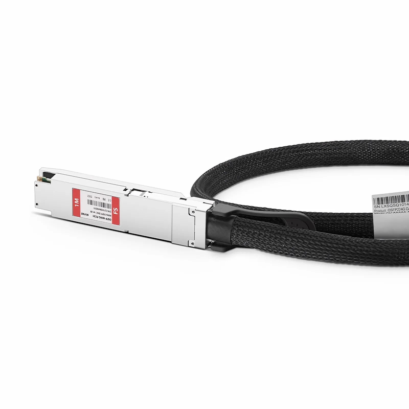 1m (3ft) NVIDIA/Mellanox MCP4Y10-N001 Compatible 800G OSFP 8 x 100G PAM4 Finned Top InfiniBand NDR Passive Direct Attach Copper Twinax Cable for Quantum-2 Switches