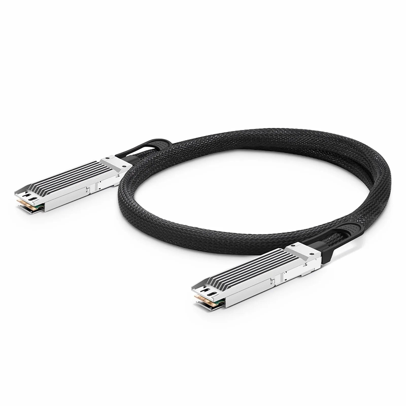 0.5m (2ft) NVIDIA/Mellanox MCP4Y10-N00A Compatible 800G OSFP 8 x 100G PAM4 Finned Top InfiniBand NDR Passive Direct Attach Copper Twinax Cable for Quantum-2 Switches