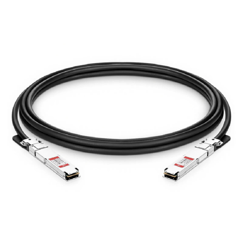 1.5m (5ft) NVIDIA/Mellanox MCP4Y10-NO1A Compatible 400G OSFP 4 x 100G PAM4 Flat Top InfiniBand NDR Passive Direct Attach Copper Twinax Cable for ConnectX-7 HCA