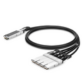2m (7ft) NVIDIA/Mellanox MCP7Y40-N002 Compatible 800G OSFP 8 x 100G PAM4 Finned Top to 4 x 200G QSFP112 2 x 100G PAM4 InfiniBand NDR Passive Direct Attach Copper Breakout Cable for Quantum-2 Switches and ConnectX-7 HCA