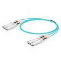 5m (16ft) NVIDIA/Mellanox MFS1S90-H003E Compatible 2 x 200G QSFP56 4 x 50G PAM4 to 2 x 200G QSFP56 4 x 50G PAM4 InfiniBand HDR Active Optical Breakout Cable for Quantum Switches