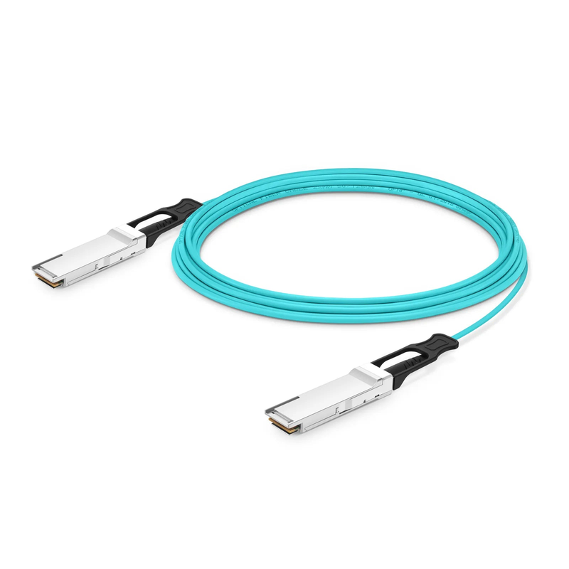 30m (98ft) NVIDIA/Mellanox Compatible 400G QSFP112 4 x 100G PAM4 InfiniBand NDR Active Optical Cable for ConnectX-7 HCA