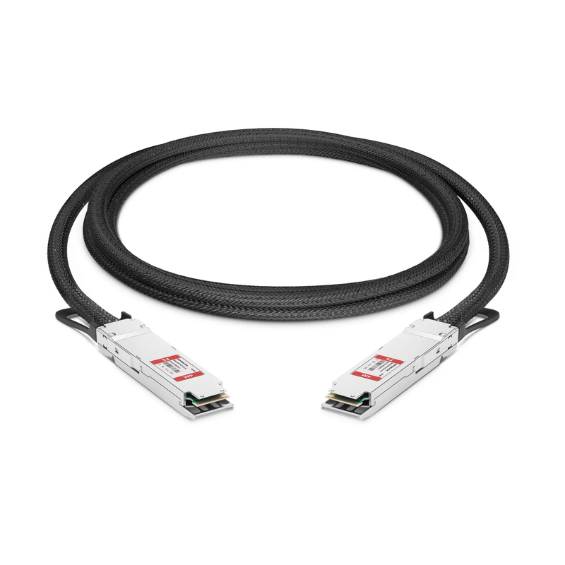 4m (13ft) NVIDIA/Mellanox MCA4J80-N004 Compatible 800G Twin-port OSFP 8 x 100G PAM4 Finned Top InfiniBand NDR Active Direct Attach Copper Twinax Cable for Quantum-2 Switches