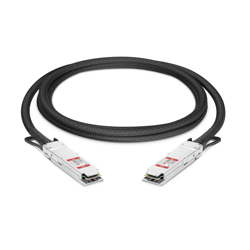 5m (16ft) NVIDIA/Mellanox MCA4J80-N005 Compatible 800G Twin-port OSFP 8 x 100G PAM4 Finned Top InfiniBand NDR Active Direct Attach Copper Twinax Cable for Quantum-2 Switches