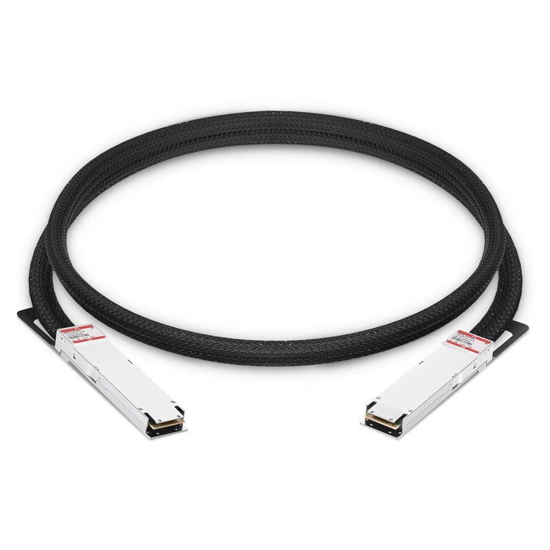 1m (3ft) NVIDIA/Mellanox MCA4K00-X001 Compatible 1.6T OSFP224 8 x 200G PAM4 Flat Top InfiniBand XDR Active Direct Attach Copper Twinax Cable