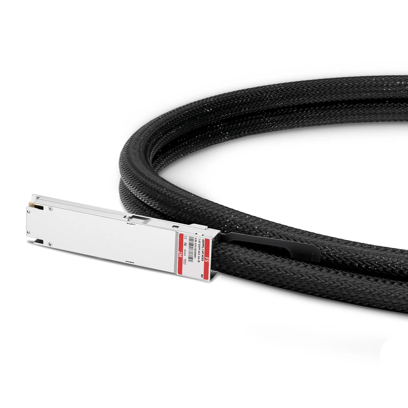 2m (7ft) NVIDIA/Mellanox MCA4K00-X002 Compatible 1.6T OSFP224 8 x 200G PAM4 Flat Top InfiniBand XDR Active Direct Attach Copper Twinax Cable