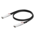 3m (10ft) NVIDIA/Mellanox MCA4K00-X003 Compatible 1.6T OSFP224 8 x 200G PAM4 Flat Top InfiniBand XDR Active Direct Attach Copper Twinax Cable