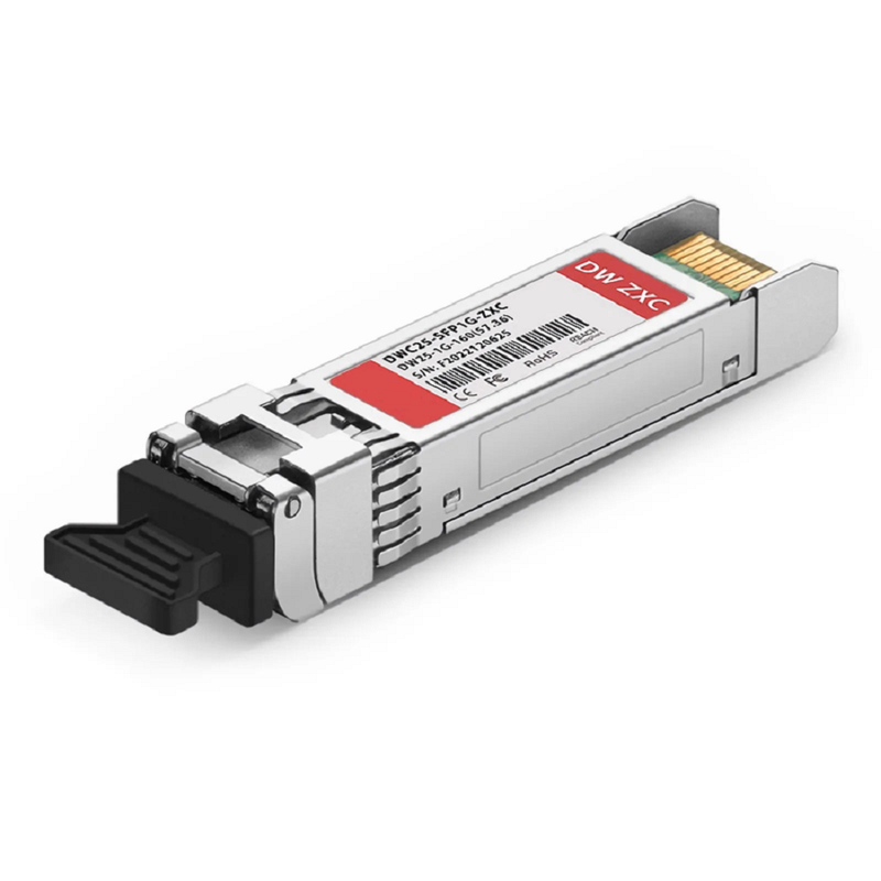 Cisco C55 DWDM-SFP-3347 Compatible SFP 1000BASE-DWDM 1533.47nm 100GHz 160km DOM Duplex LC/UPC SMF Optical Transceiver Module for Transmission