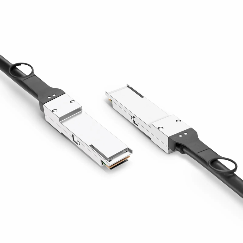 0.5m (2ft) NVIDIA/Mellanox MCP1650-H00AE30 Compatible 200G QSFP56 4 x 50G PAM4 InfiniBand HDR Passive Direct Attach Copper Twinax Cable for Quantum Switches and ConnectX-6 HCA