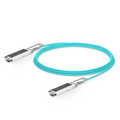 20m (66ft) NVIDIA/Mellanox Compatible 800G OSFP 8 x 100G PAM4 Finned Top InfiniBand NDR Active Optical Cable for Quantum-2 Switches