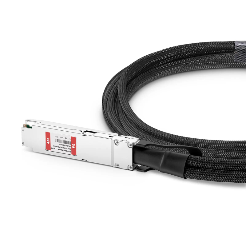 4m (13ft) NVIDIA/Mellanox MCA7J65-N004 Compatible 800G Twin-port OSFP 8 x 100G PAM4 Finned Top to 2 x 400G QSFP112 4 x 100G PAM4 InfiniBand NDR Active Direct Attach Copper Breakout Cable for Quantum-2 Switches and ConnectX-7 HCA