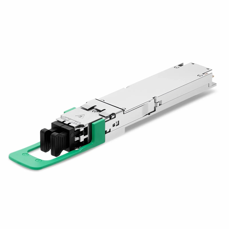 Generic Compatible 1.6T 2 x FR4 OSFP224 Flat Top 8 x 200G PAM4 1310nm 2km DOM Dual Duplex LC/UPC SMF Optical Transceiver Module