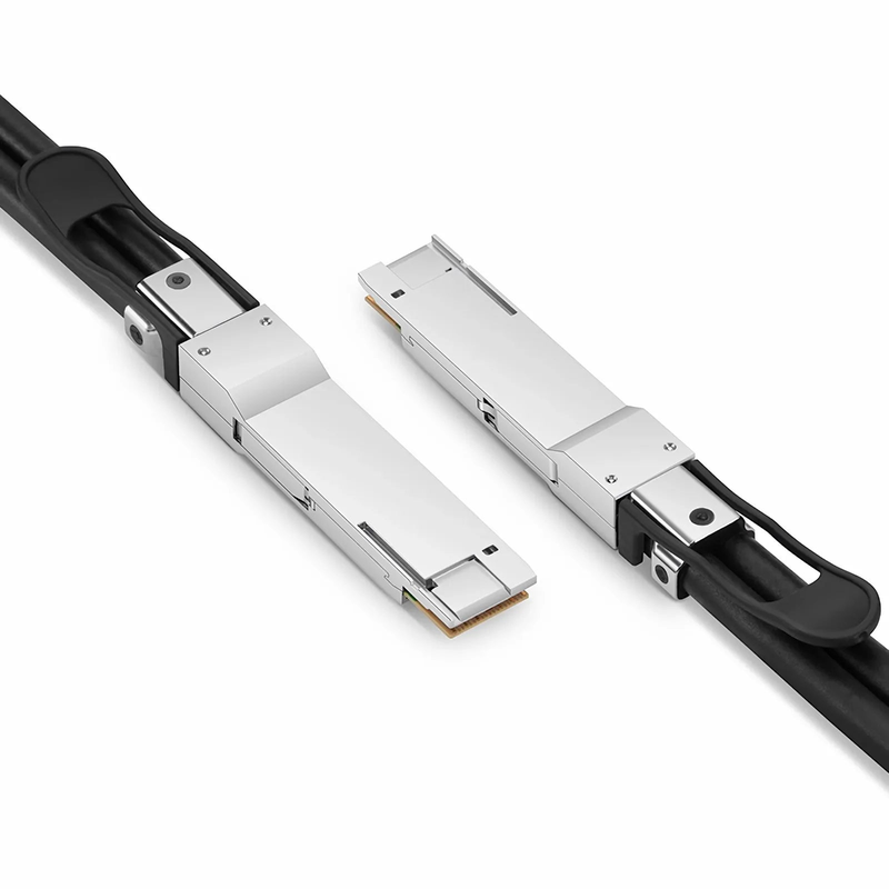 1.5m (5ft) Dell 470-ADFD Compatible 200G QSFP-DD 8 x 25G NRZ Passive Direct Attach Copper Twinax Cable