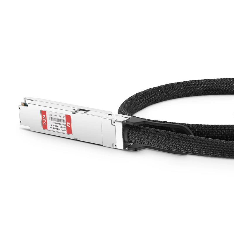 0.5m (2ft) Generic Compatible 1.6T OSFP224 8 x 200G PAM4 Closed Finned Top Passive Direct Attach Copper Twinax Cable
