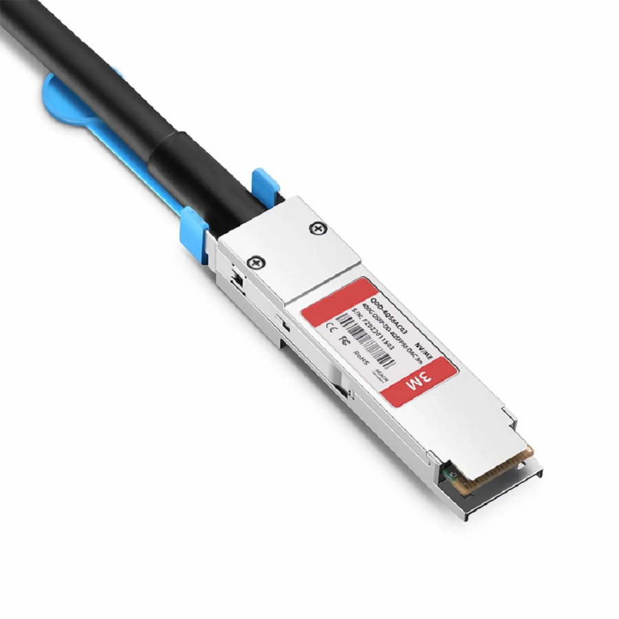 3m (10ft) NVIDIA/Mellanox MCP7F60-W03 Compatible 400G QSFP-DD 8 x 50G PAM4 to 4 x 100G QSFP56 2 x 50G PAM4 Ethernet Active Direct Attach Copper Breakout Cable
