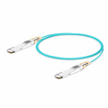 1m (3ft) Generic Compatible 200G QSFP-DD 8 x 25G NRZ Active Optical Cable