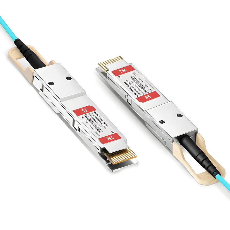 7m (23ft) Dell Compatible 200G QSFP-DD 8 x 25G NRZ Active Optical Cable