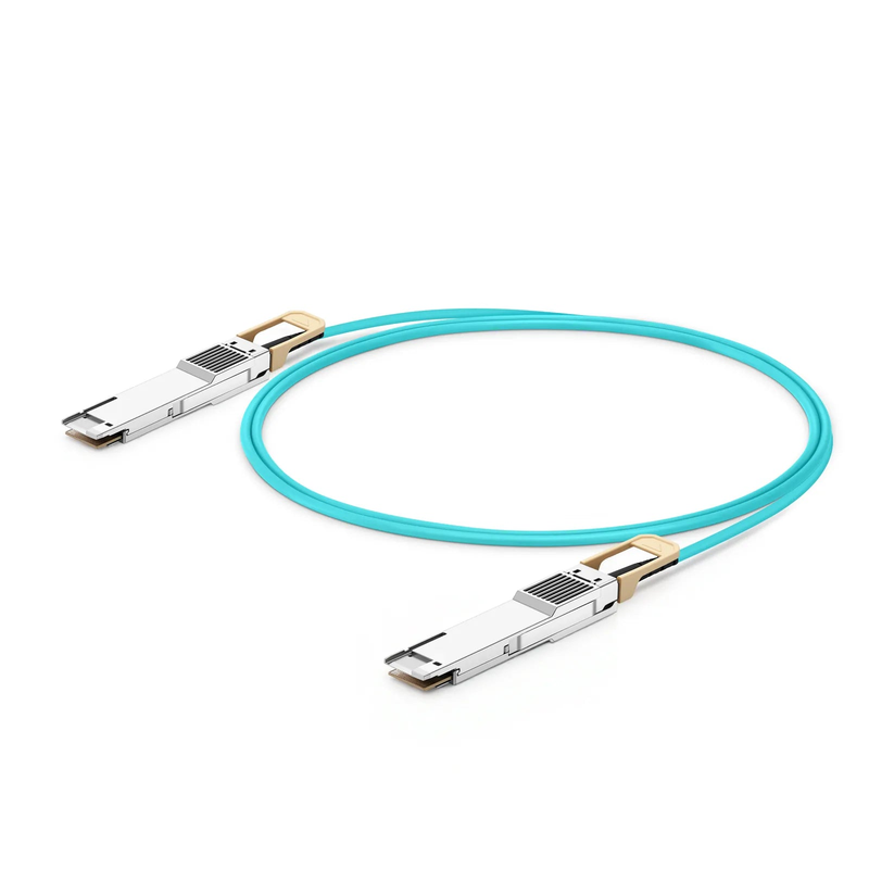 3m (10ft) Dell AOC-Q56DD-400G-3M Compatible 400G QSFP-DD 8 x 50G PAM4 Active Optical Cable