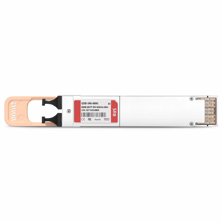 Arista Networks QDD-800G-2VSR4 Compatible 800GBASE 2xSR4/SR8 QSFP-DD 8 x 100G PAM4 850nm 50m DOM Dual MPO-12/APC MMF Optical Transceiver Module